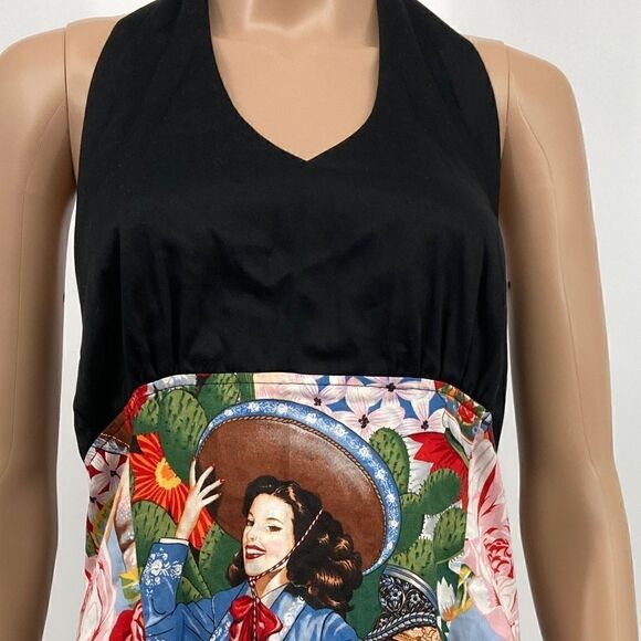 NWT Hemet Chic Sleeveless Dress Size XL 100% Cotton - Picture 2 of 10